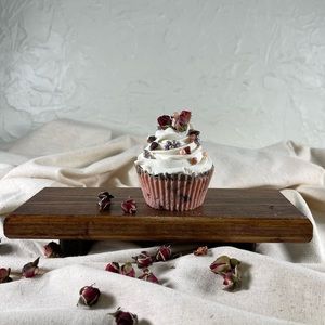 Rose Clay Cupcake Artisan Soap Bar